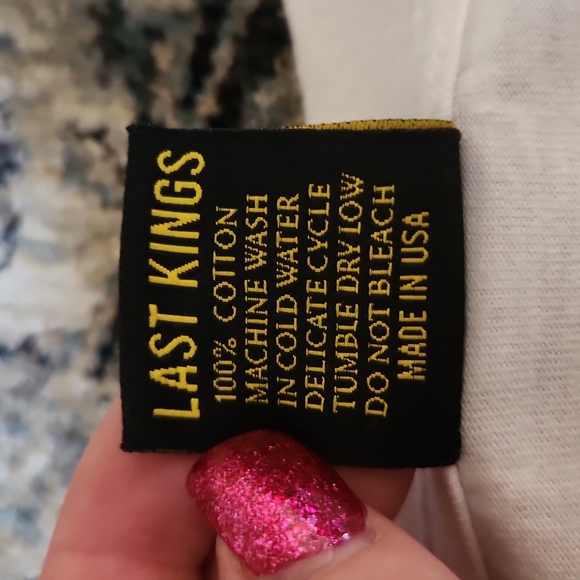 Last Kings Wisdom is Gold White T-shirt Sz XXL - Picture 5 of 5